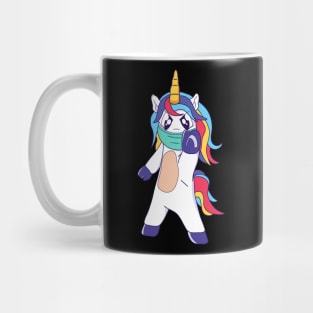 Social Distancing Unicorn Mug